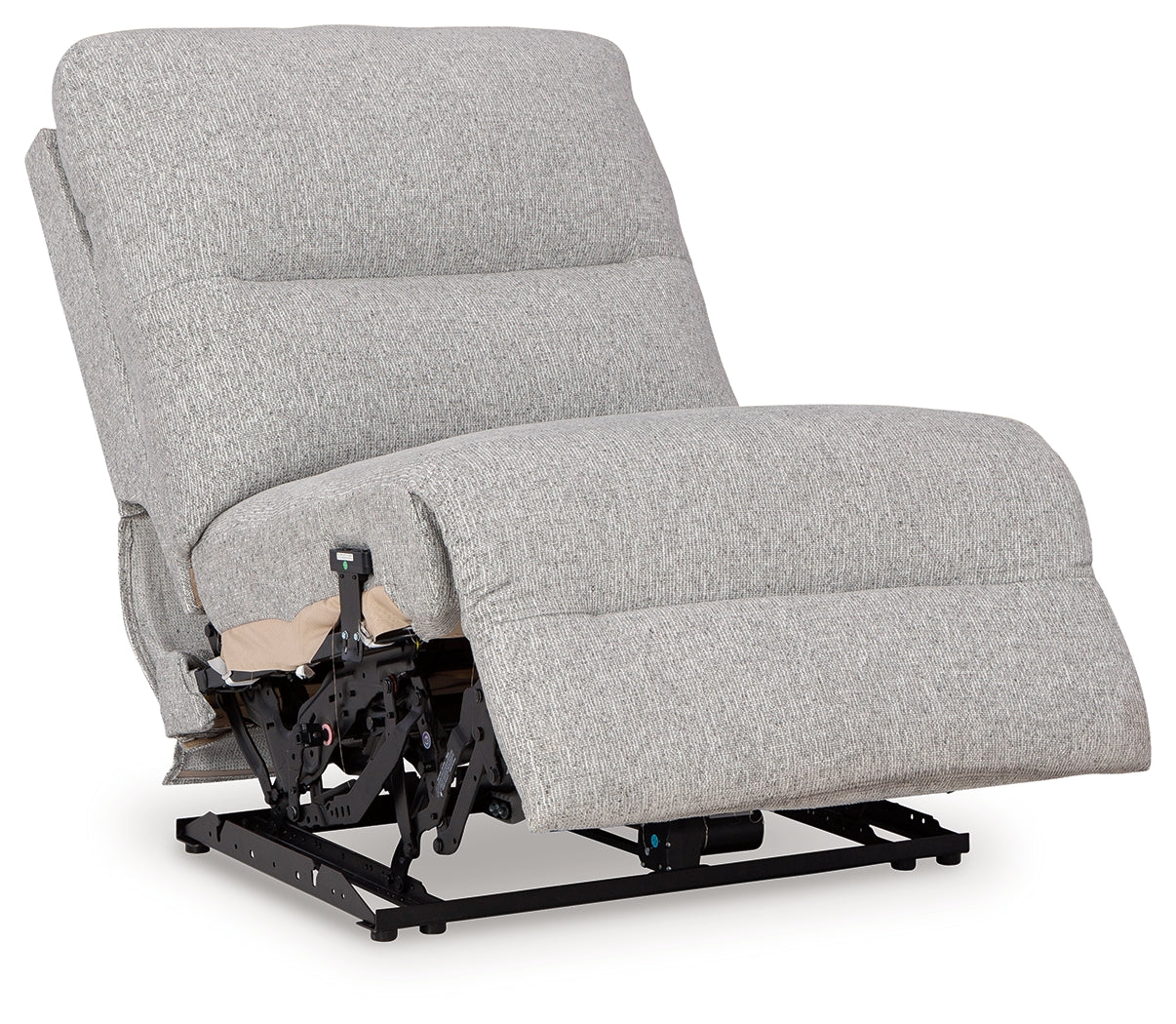 Acklen Place Pewter 6-Piece Power Reclining Sectional and Power Recliner from Ashley - Luna Furniture