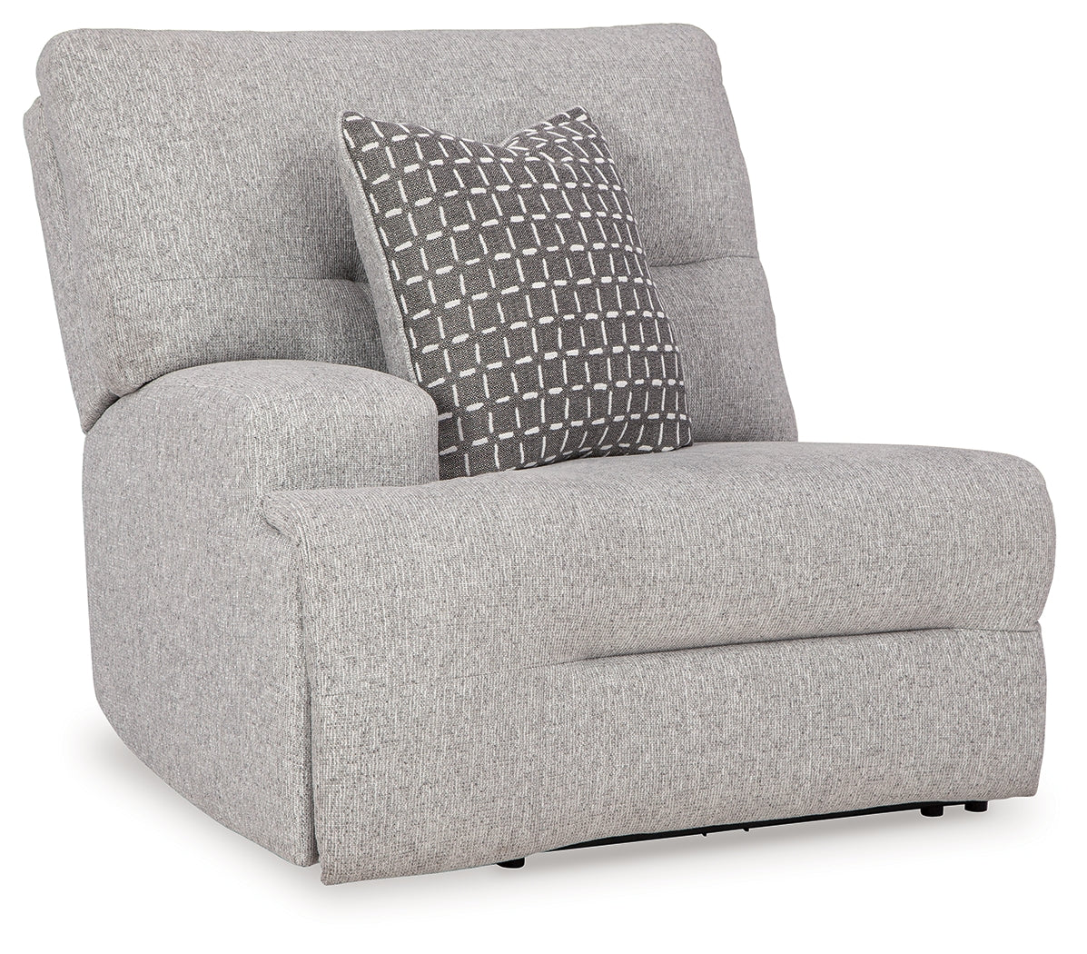 Acklen Place Pewter 6-Piece Power Reclining Sectional and Power Recliner from Ashley - Luna Furniture