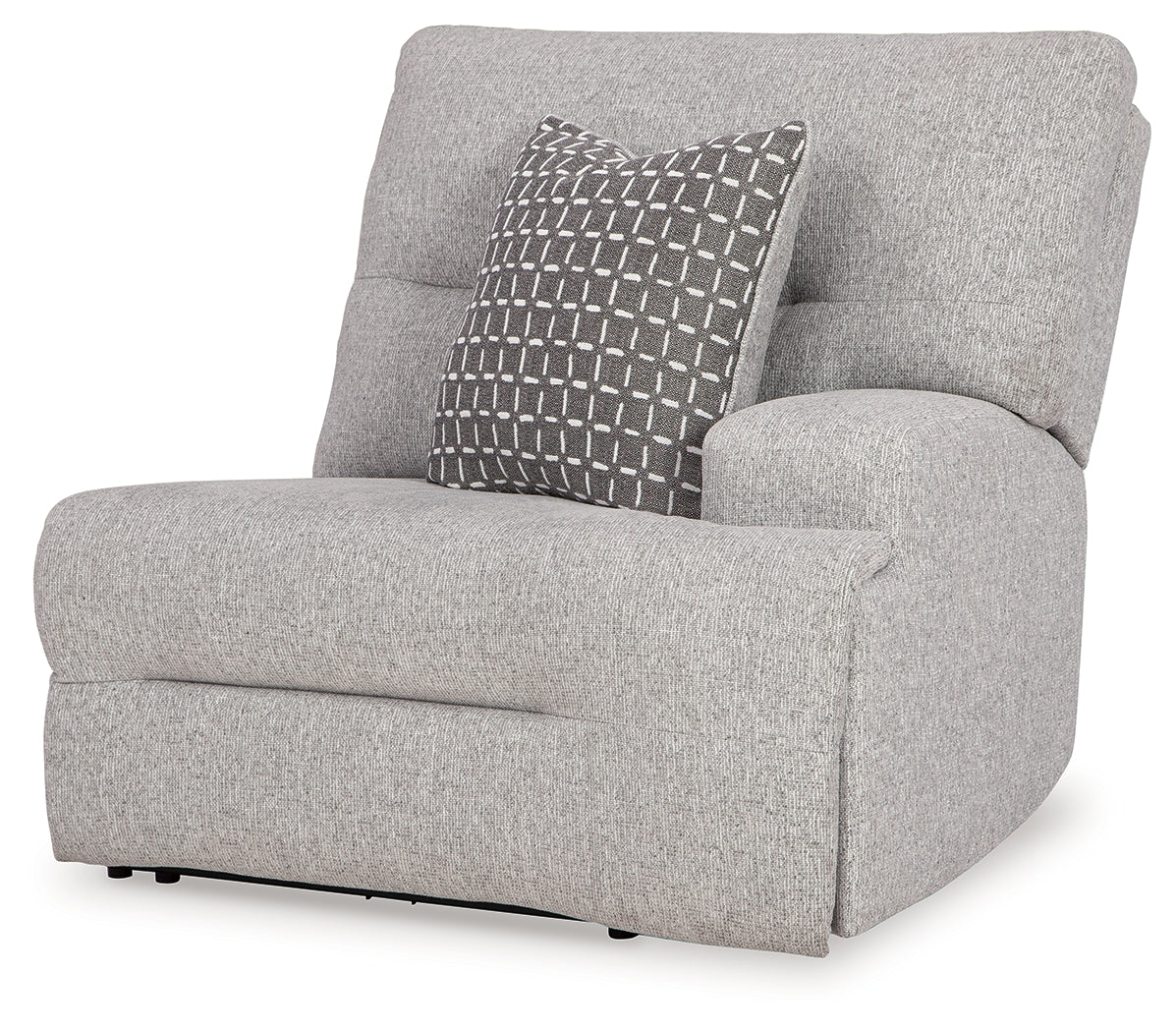 Acklen Place Pewter 6-Piece Power Reclining Sectional and Power Recliner from Ashley - Luna Furniture