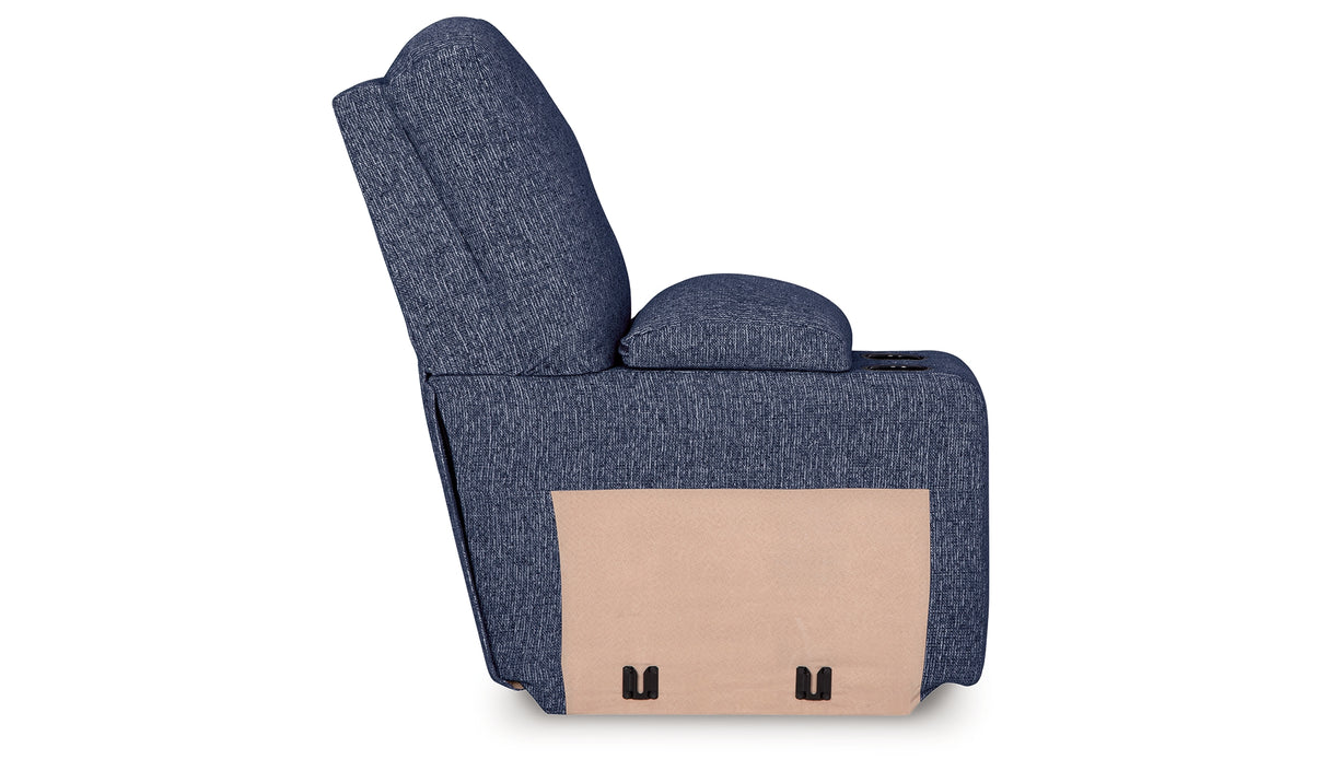 Acklen Place Navy 7-Piece Power Reclining Sectional from Ashley Furniture - Luna Furniture