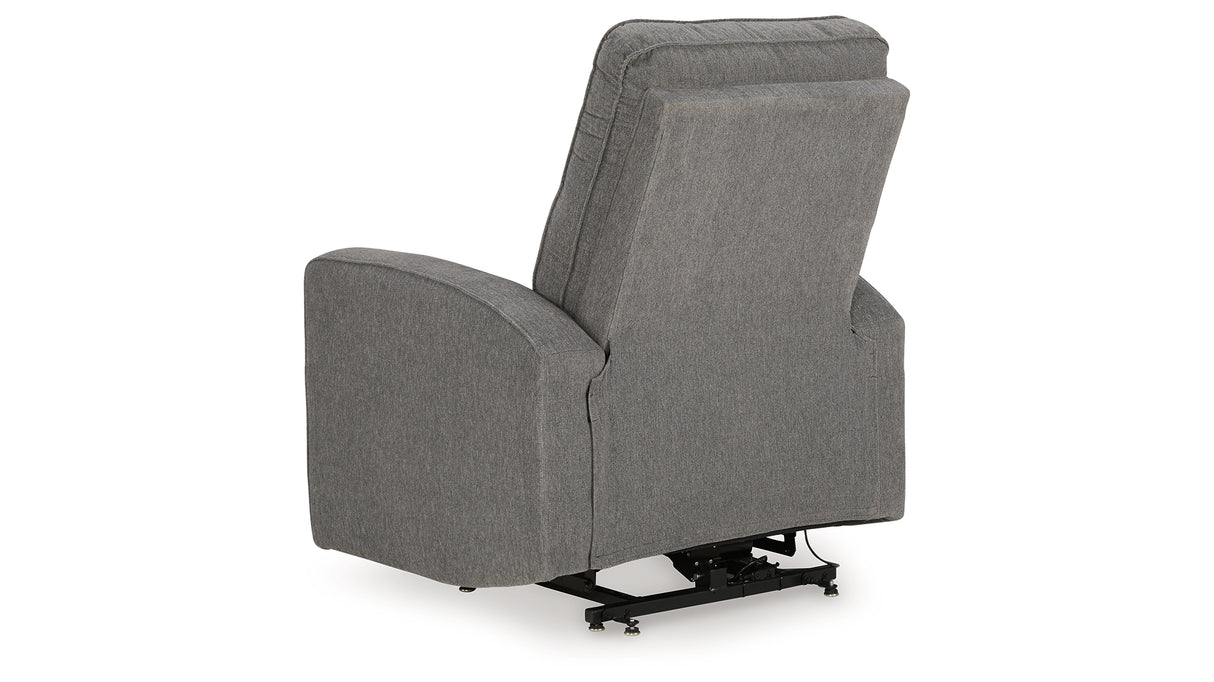 Starganza Gray Power Lift Recliner from Ashley - Luna Furniture
