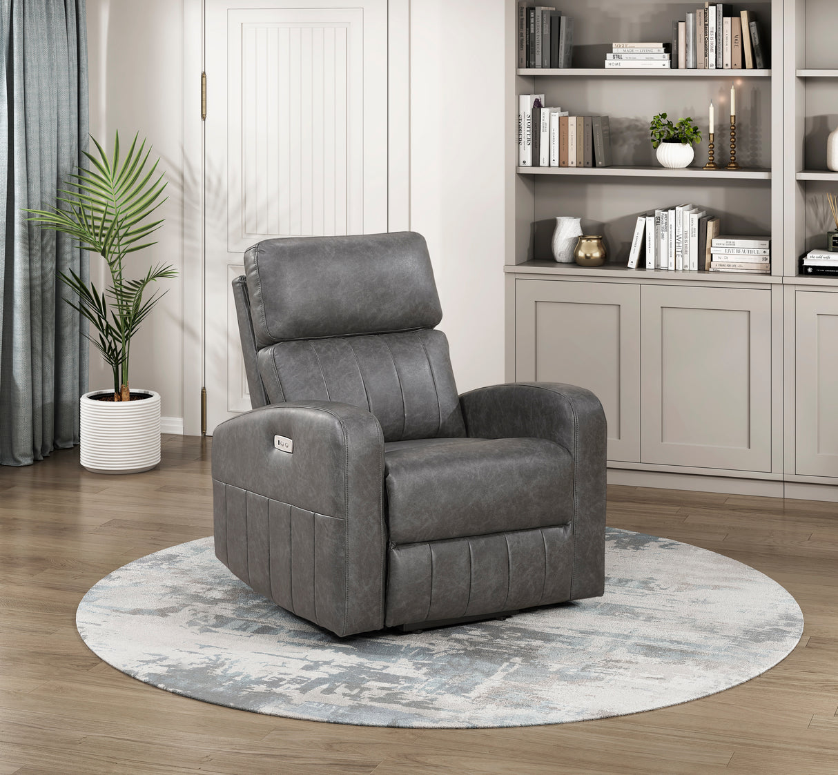 9424GY-1LT Power Lift Chair from Homelegance - Luna Furniture