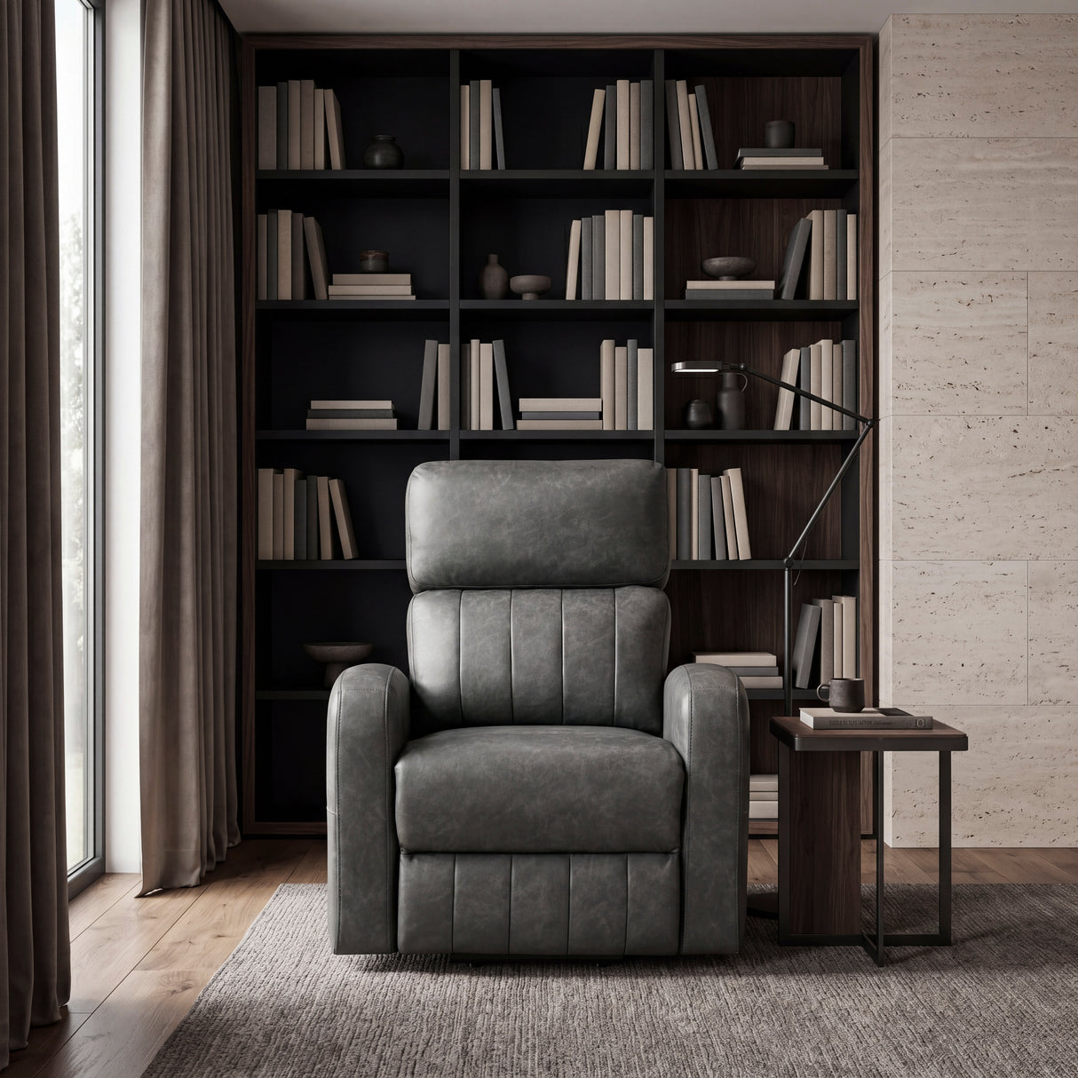 9424GY-1LT Power Lift Chair from Homelegance - Luna Furniture