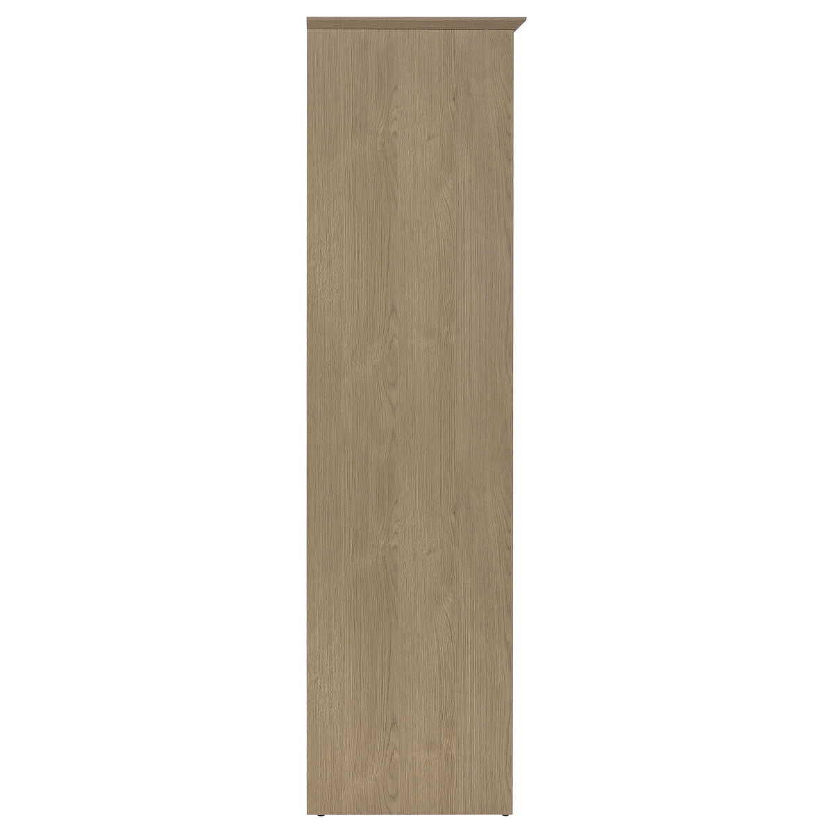 Arvida Latte 2-door Bedroom Wardrobe Storage Cabinet Armoire from Coaster - Luna Furniture