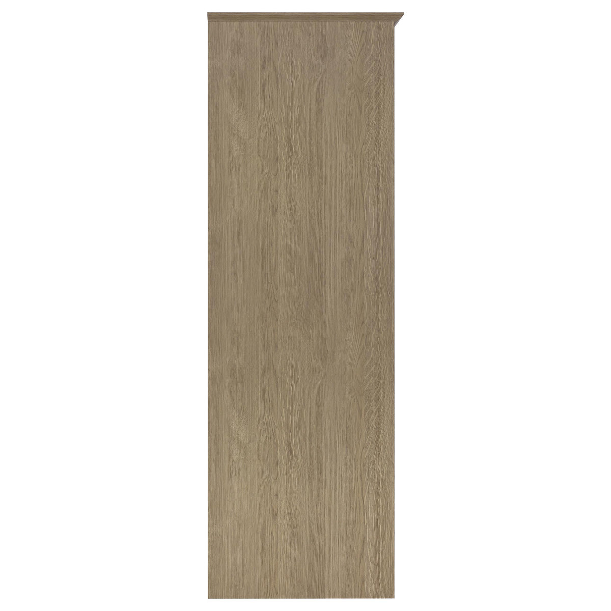 Cassara Latte 2-Door Wardrobe Storage Cabinet from Coaster - Luna Furniture