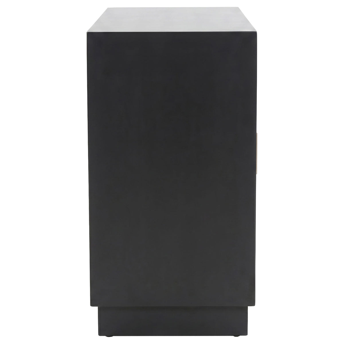 Kerrick Beige 2-door Bone Inlay Accent Cabinet and Black from Coaster - Luna Furniture