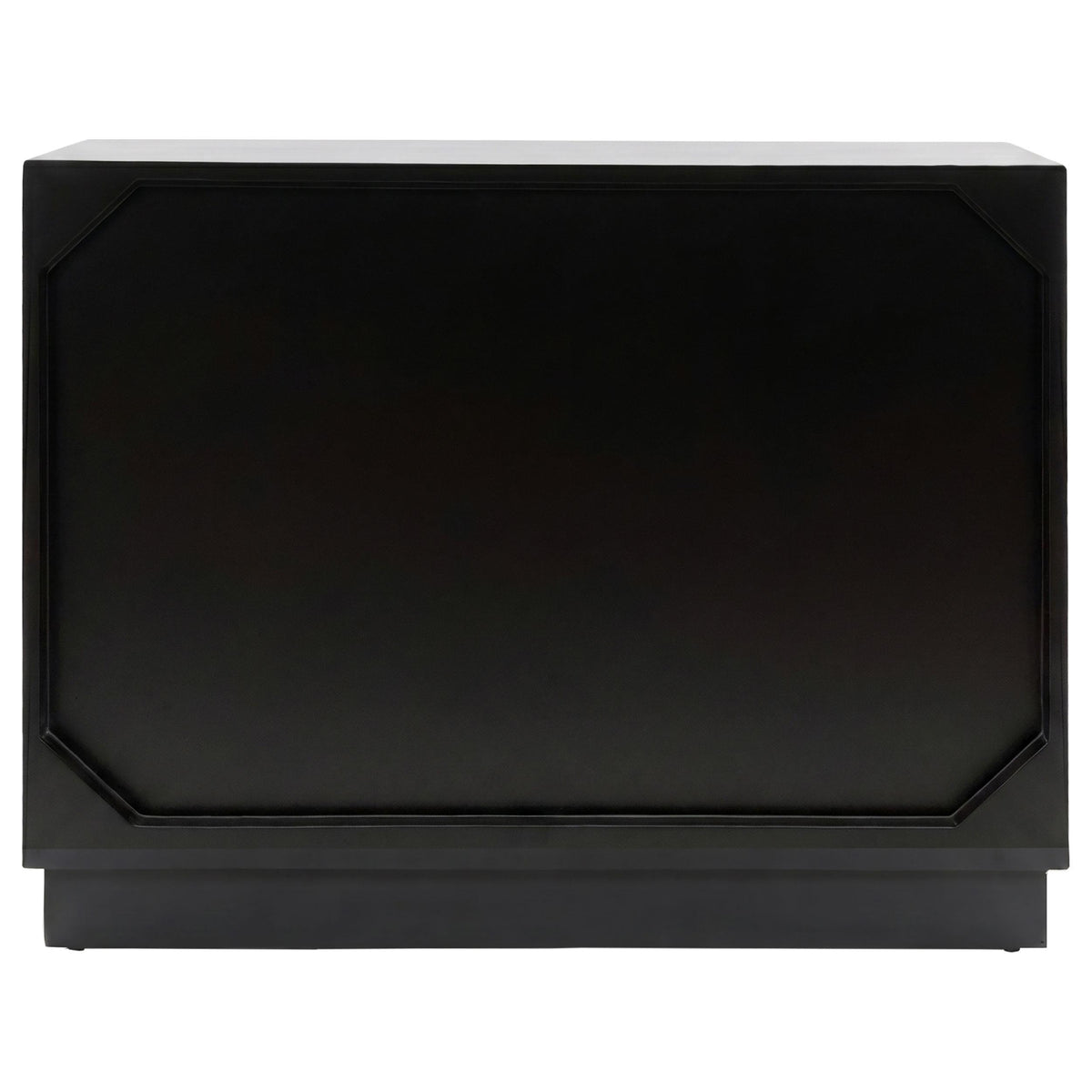 Kerrick Beige 2-door Bone Inlay Accent Cabinet and Black from Coaster - Luna Furniture