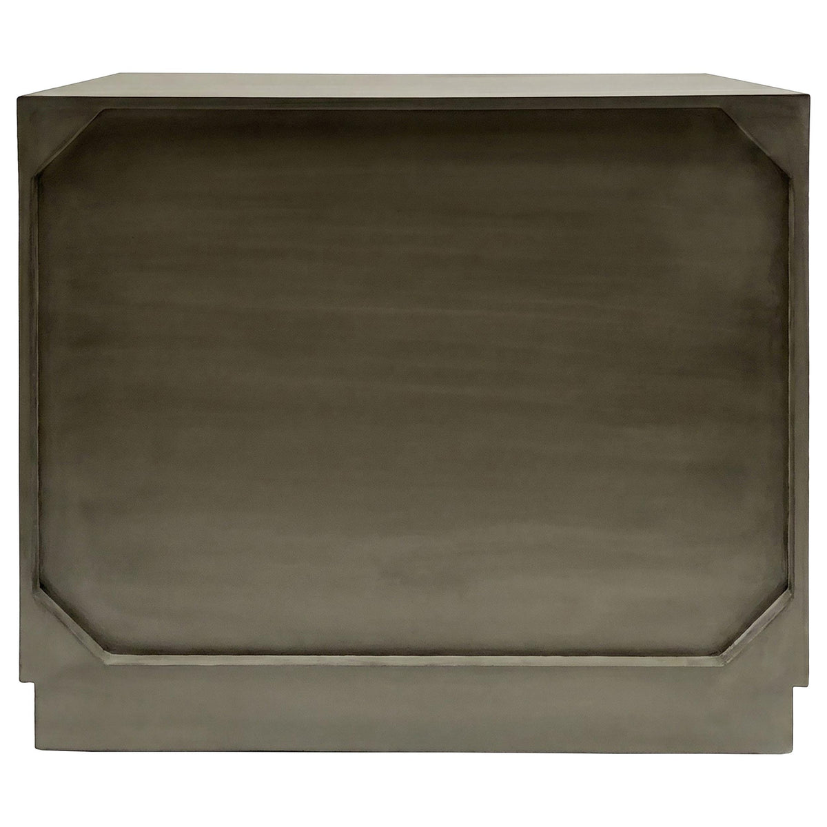 Parkes Distressed Grey 2-door Bone Inlay Accent Cabinet from Coaster - Luna Furniture