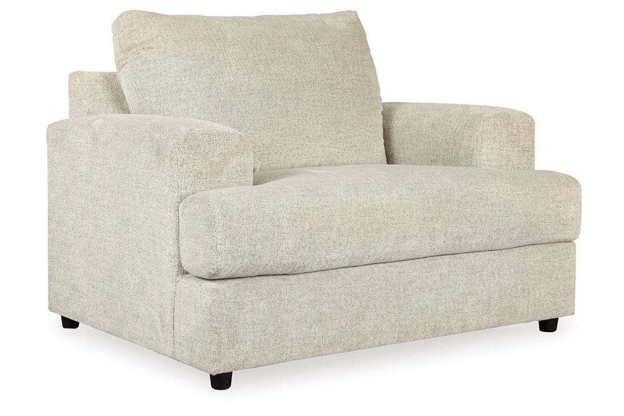 Soletren Stone Sofa Sleeper and Oversized Chair from Ashley - Luna Furniture