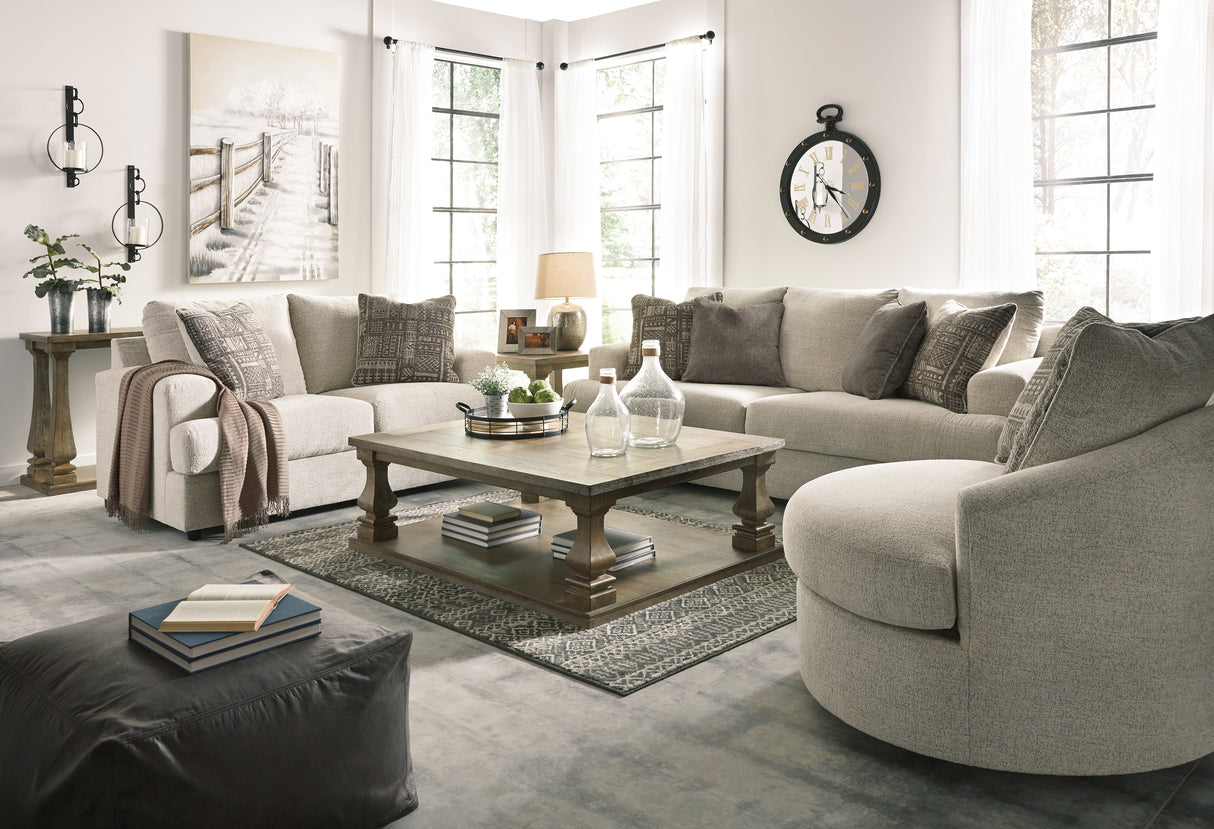 Soletren Stone Sofa, Loveseat and Accent Chair from Ashley Furniture - Luna Furniture