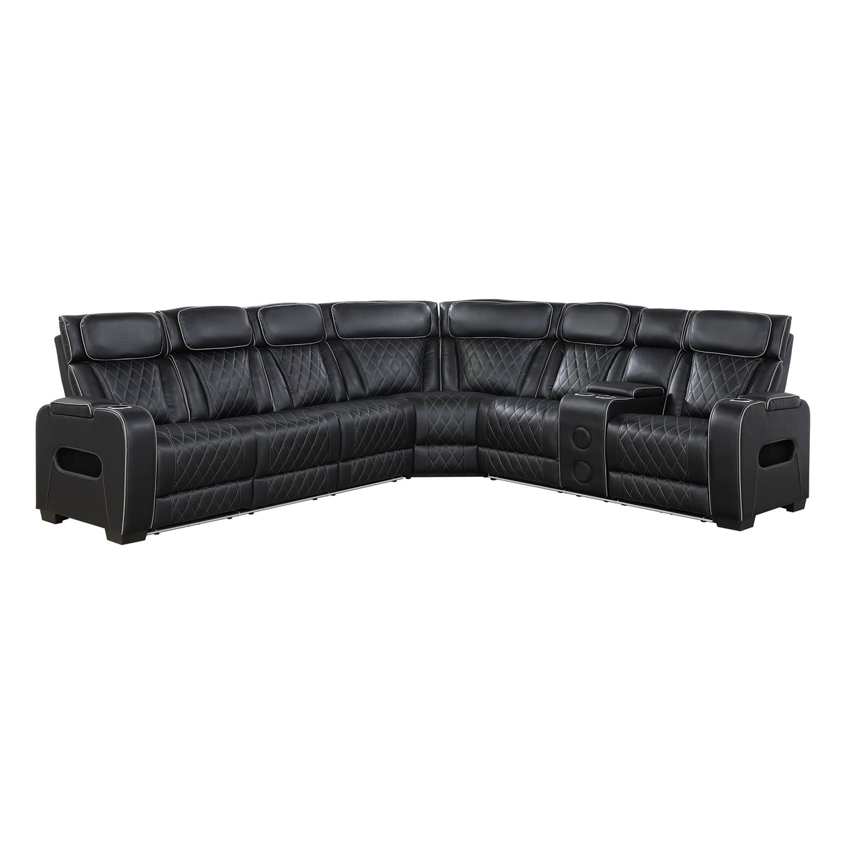 9516BLKS*33L2RCNPWH from Homelegance - Luna Furniture