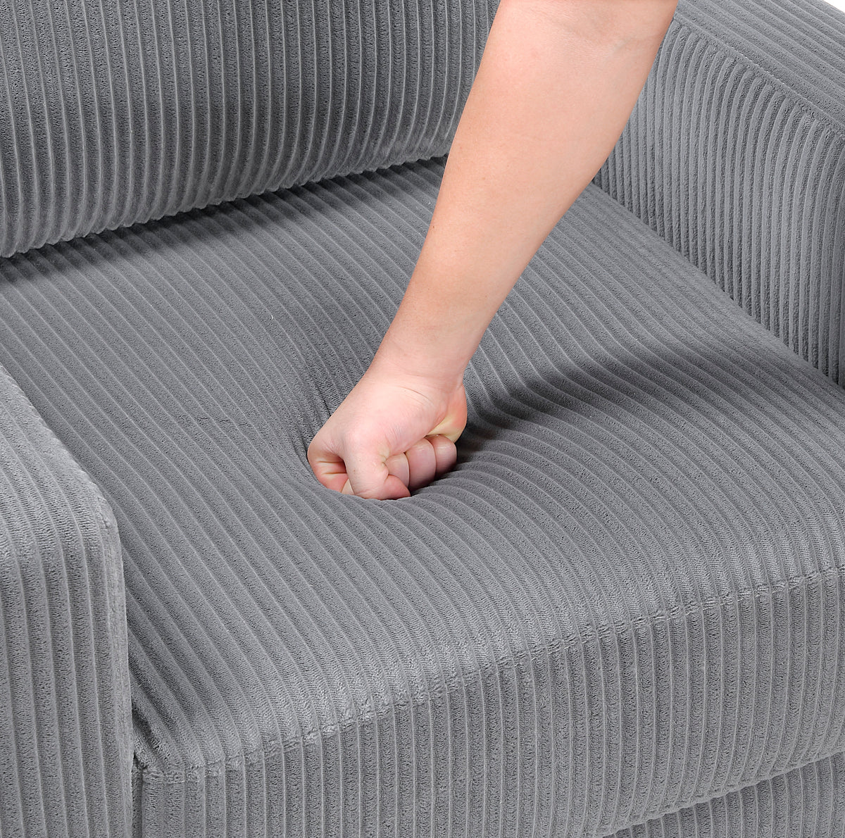 9520GRY*2 2pc Set: Sofa, Love from Homelegance - Luna Furniture