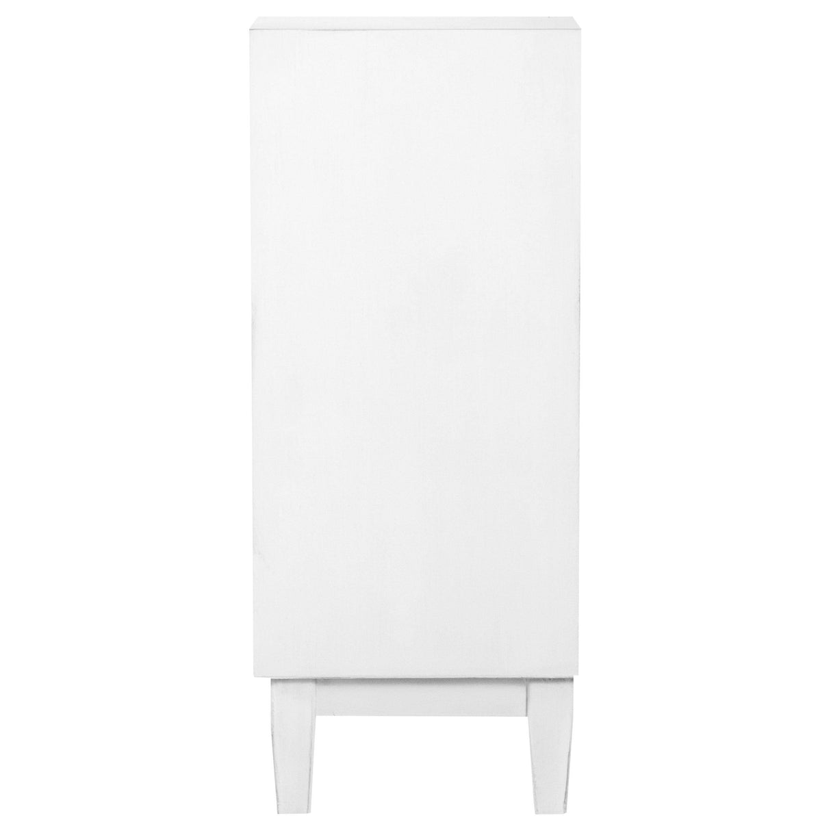 Gambon White Rectangular 2-Door Accent Cabinet from Coaster - Luna Furniture