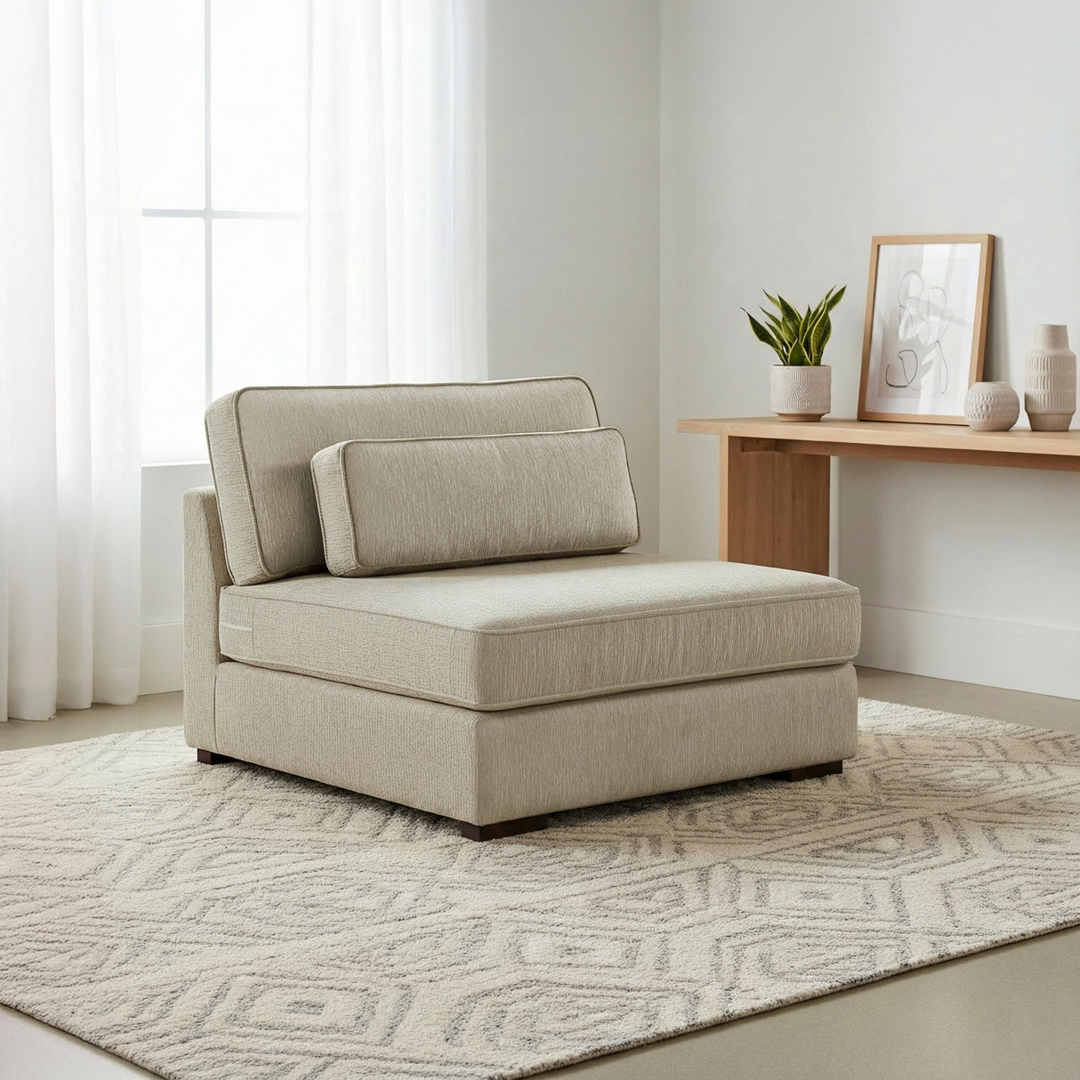9535PT-AC (2/4)Armless Chair from Homelegance - Luna Furniture