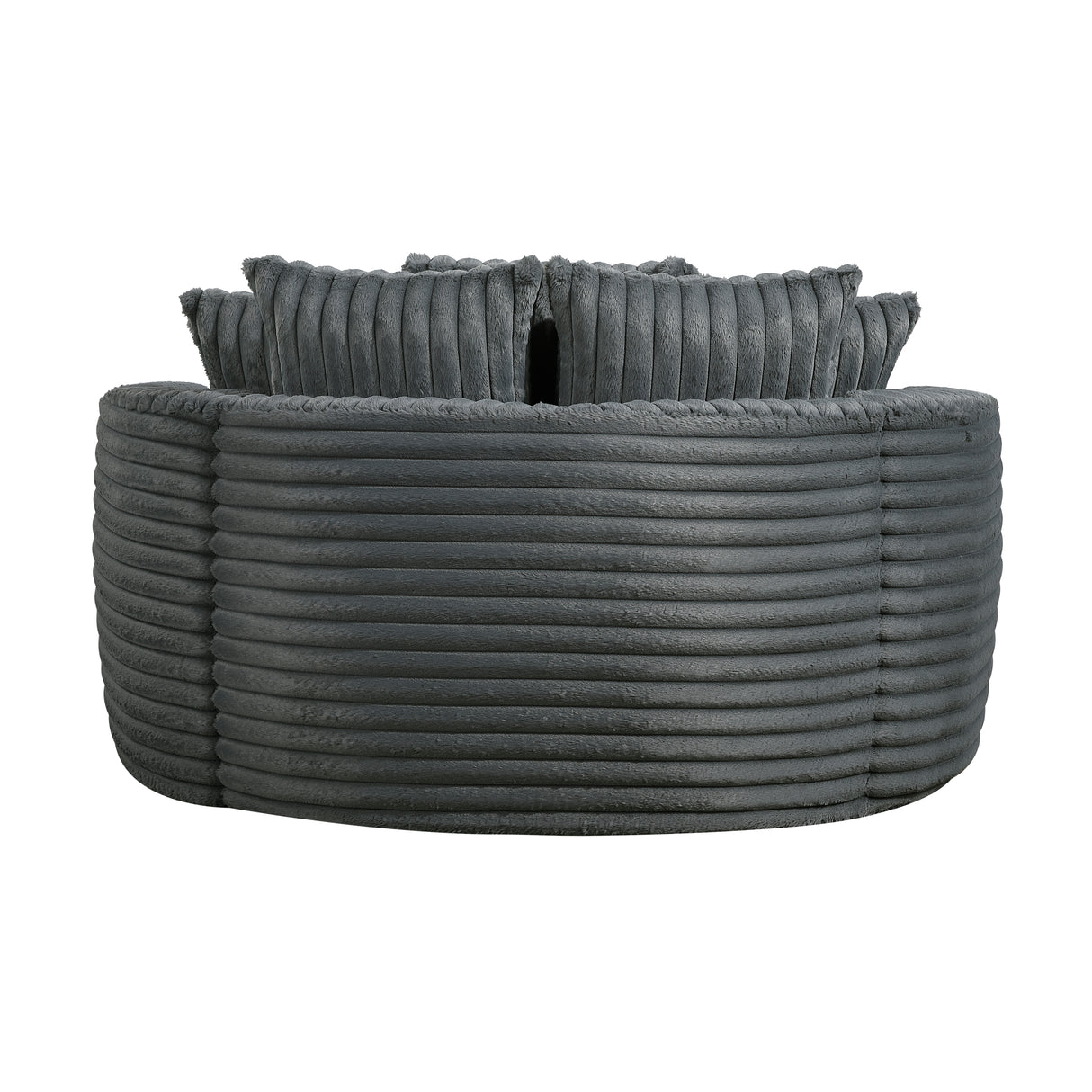 Tomball Dark Gray Oversized Chaise Lounge from Homelegance - Luna Furniture