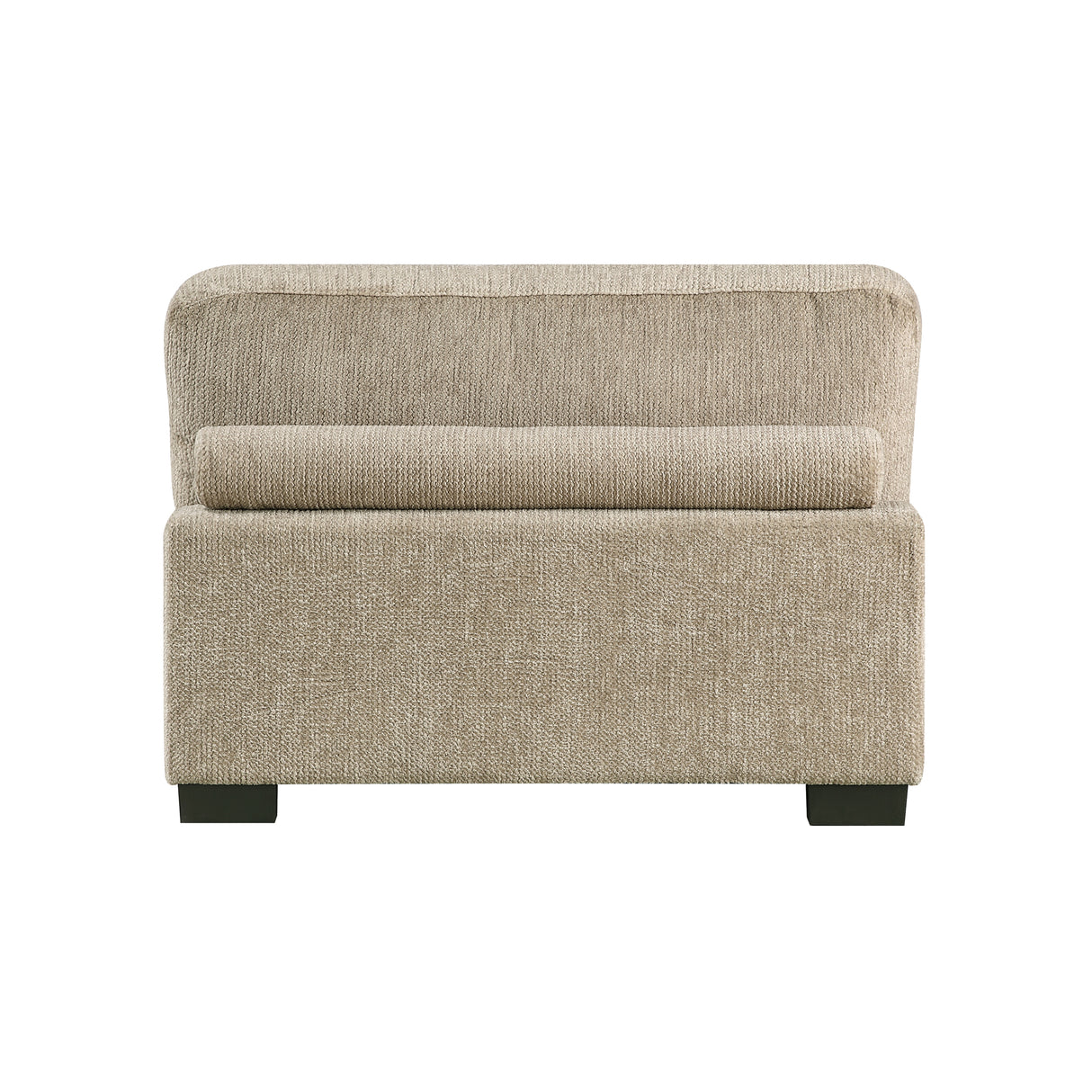 Tinley Brown Armless Chair from Homelegance - Luna Furniture