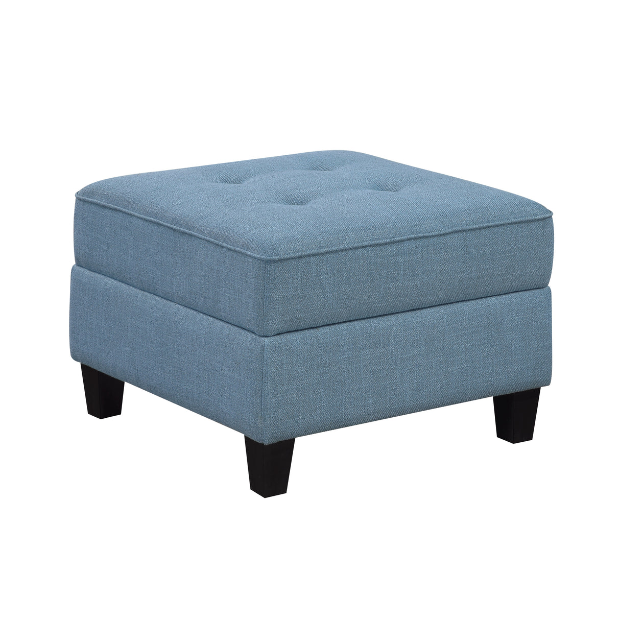 9557BUE-AC Armless Chair with Storage from Homelegance - Luna Furniture