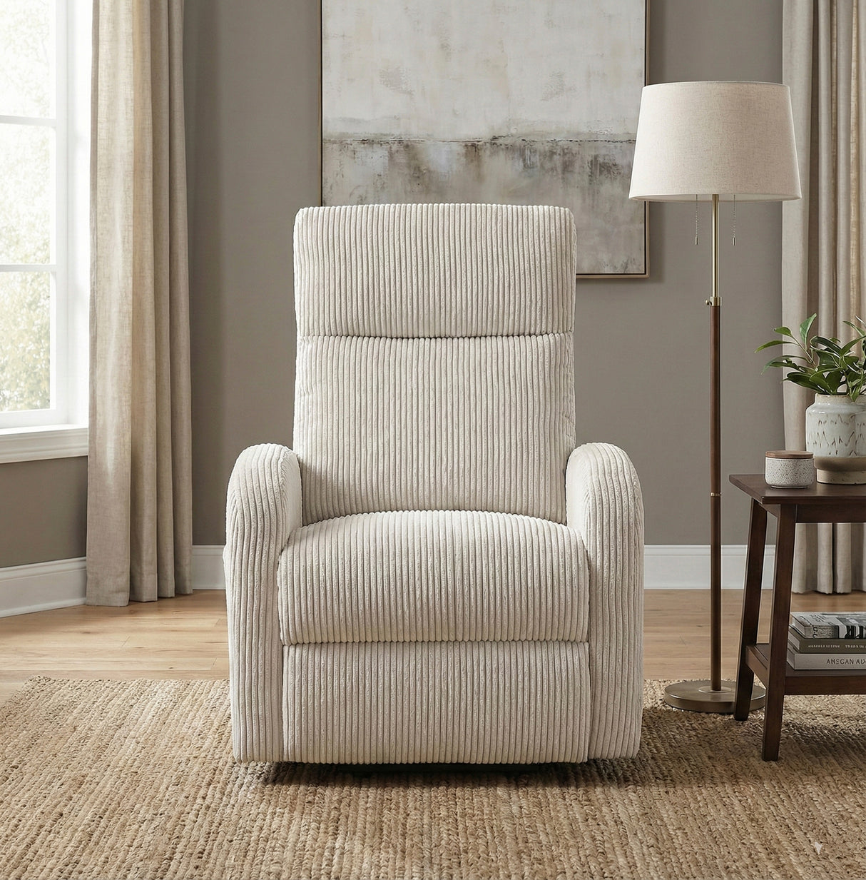 Parsons Beige Power Lift Chair from Homelegance - Luna Furniture
