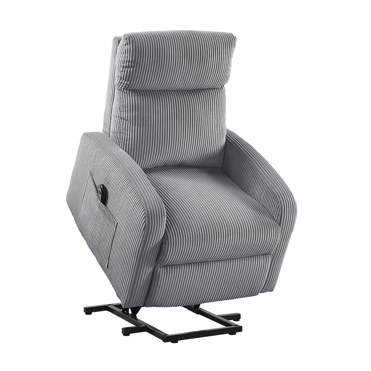 Parsons Dark Gray Power Lift Chair from Homelegance - Luna Furniture
