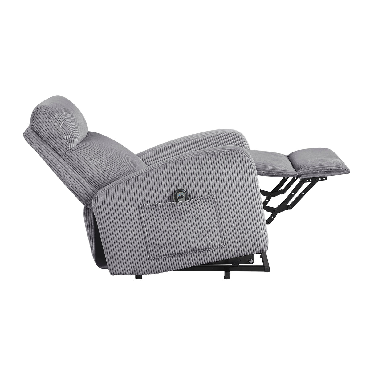 Parsons Dark Gray Power Lift Chair from Homelegance - Luna Furniture