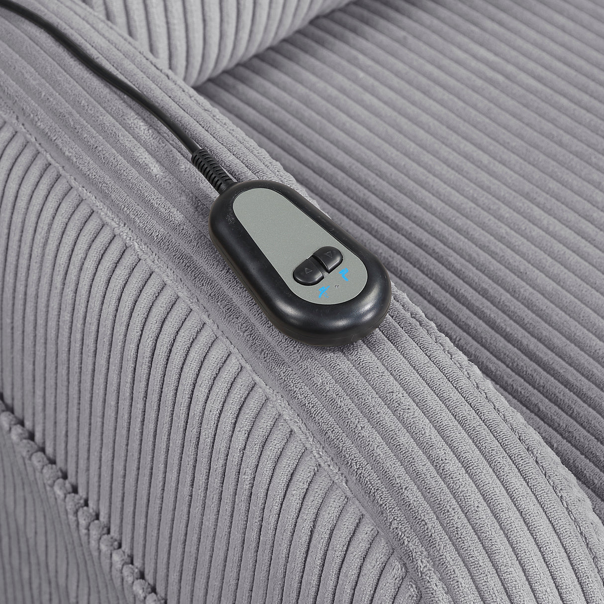 Parsons Dark Gray Power Lift Chair from Homelegance - Luna Furniture