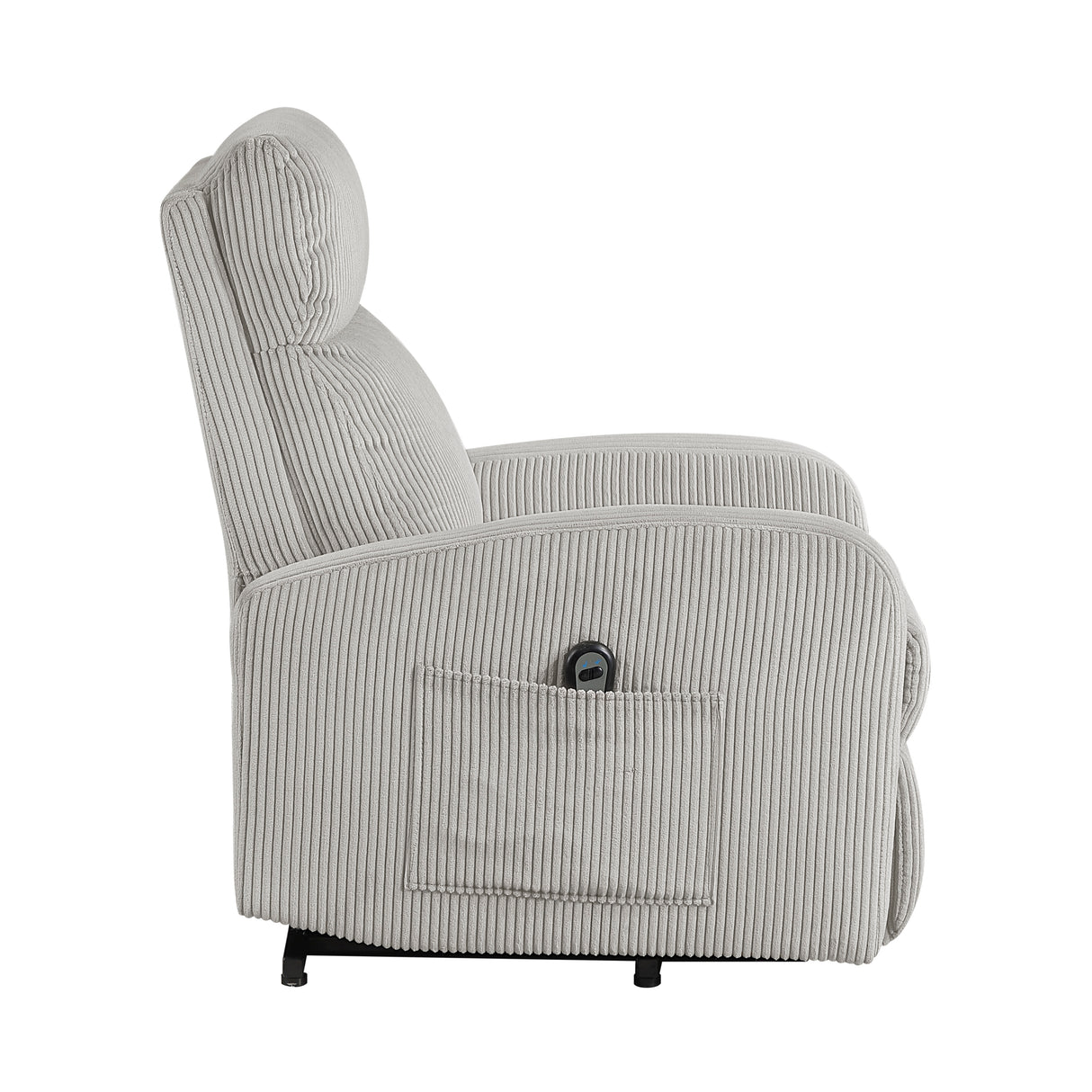 Parsons Gray Power Lift Chair from Homelegance - Luna Furniture