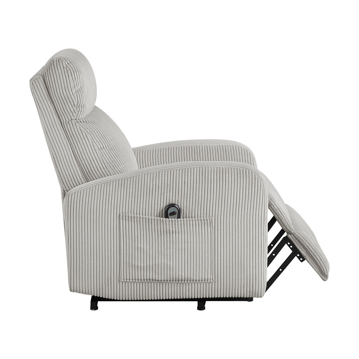 Parsons Gray Power Lift Chair from Homelegance - Luna Furniture