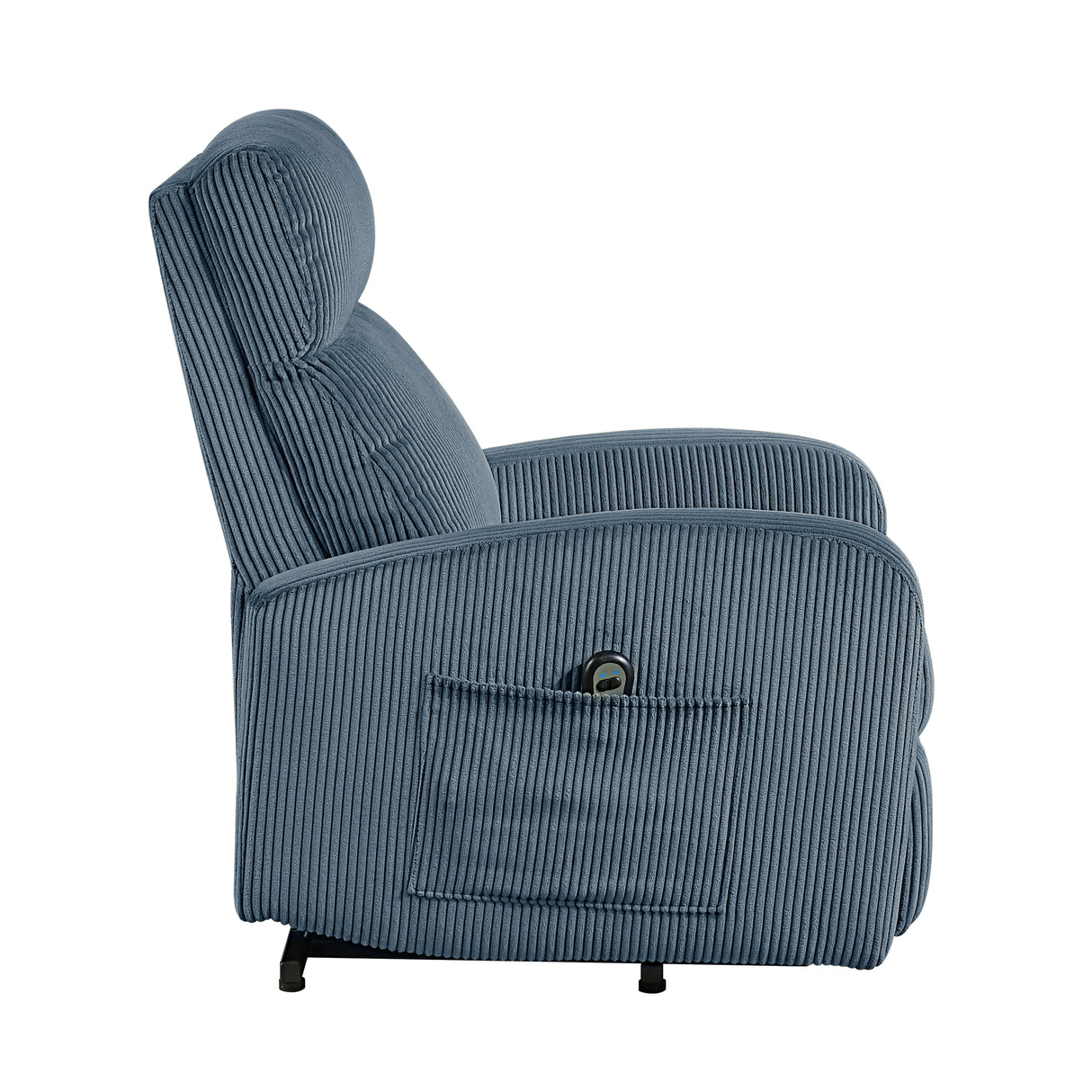 Parsons Midnight Blue Power Lift Chair from Homelegance - Luna Furniture