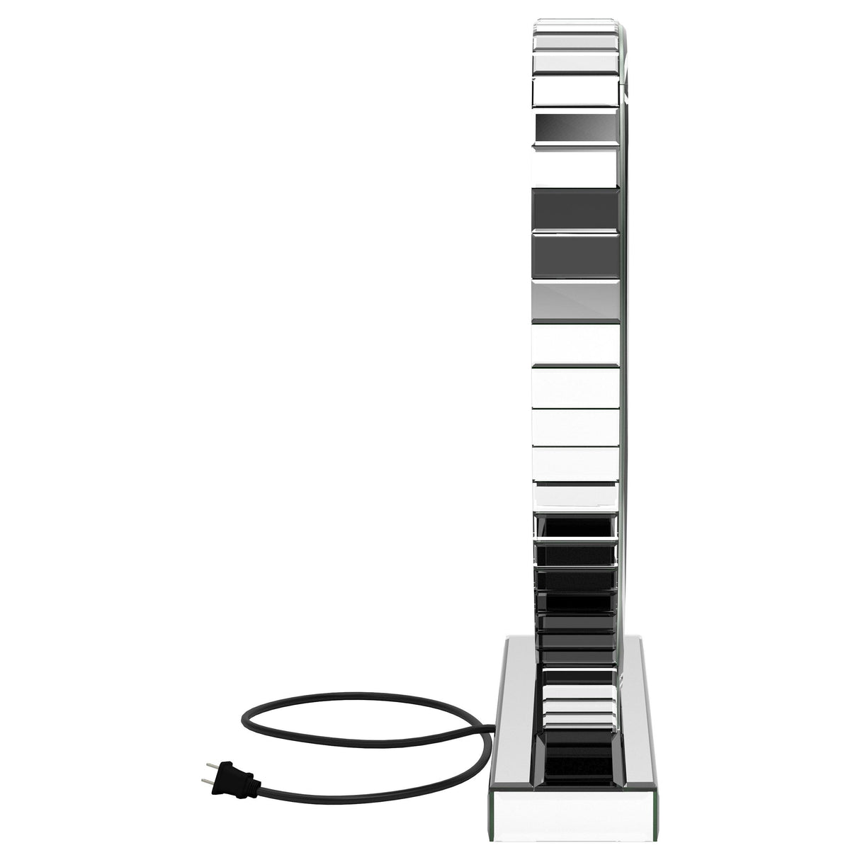 Euston Silver Heart Shape Table Mirror from Coaster - Luna Furniture