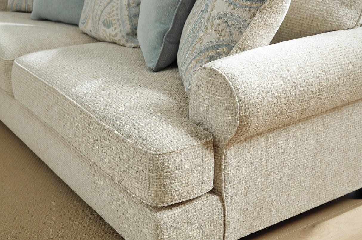 Monaghan Sandstone Sofa and Loveseat from Ashley - Luna Furniture