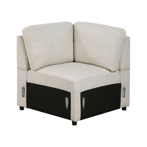 Pompano Beige Corner Seat