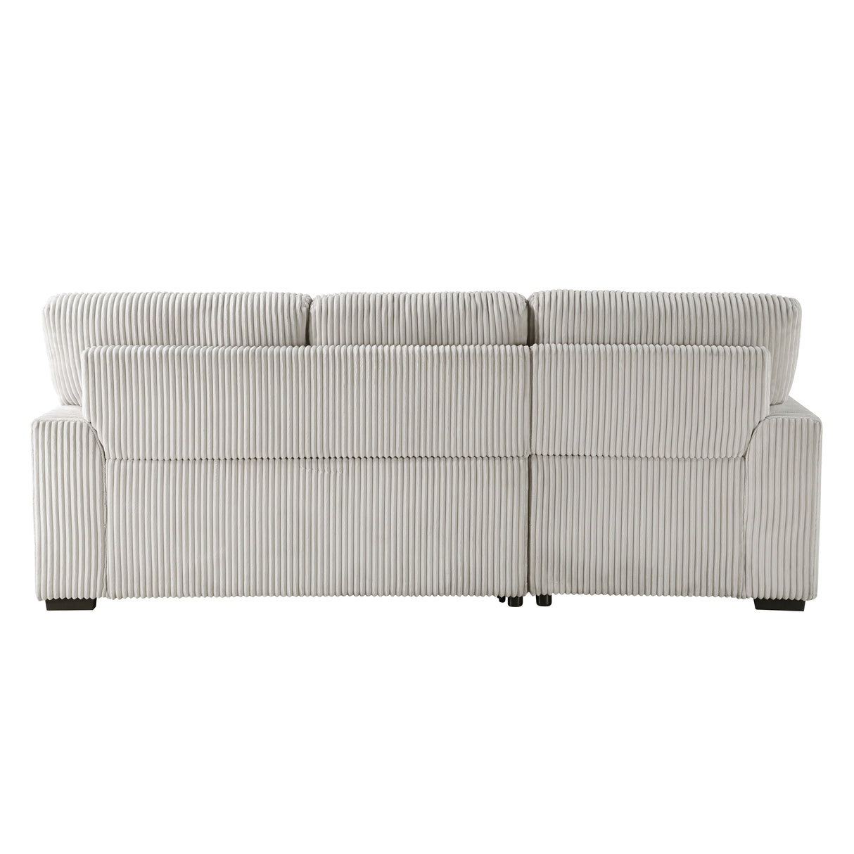 Marsh Gray 2-Piece Sectional with Right Chaise from Homelegance - Luna Furniture