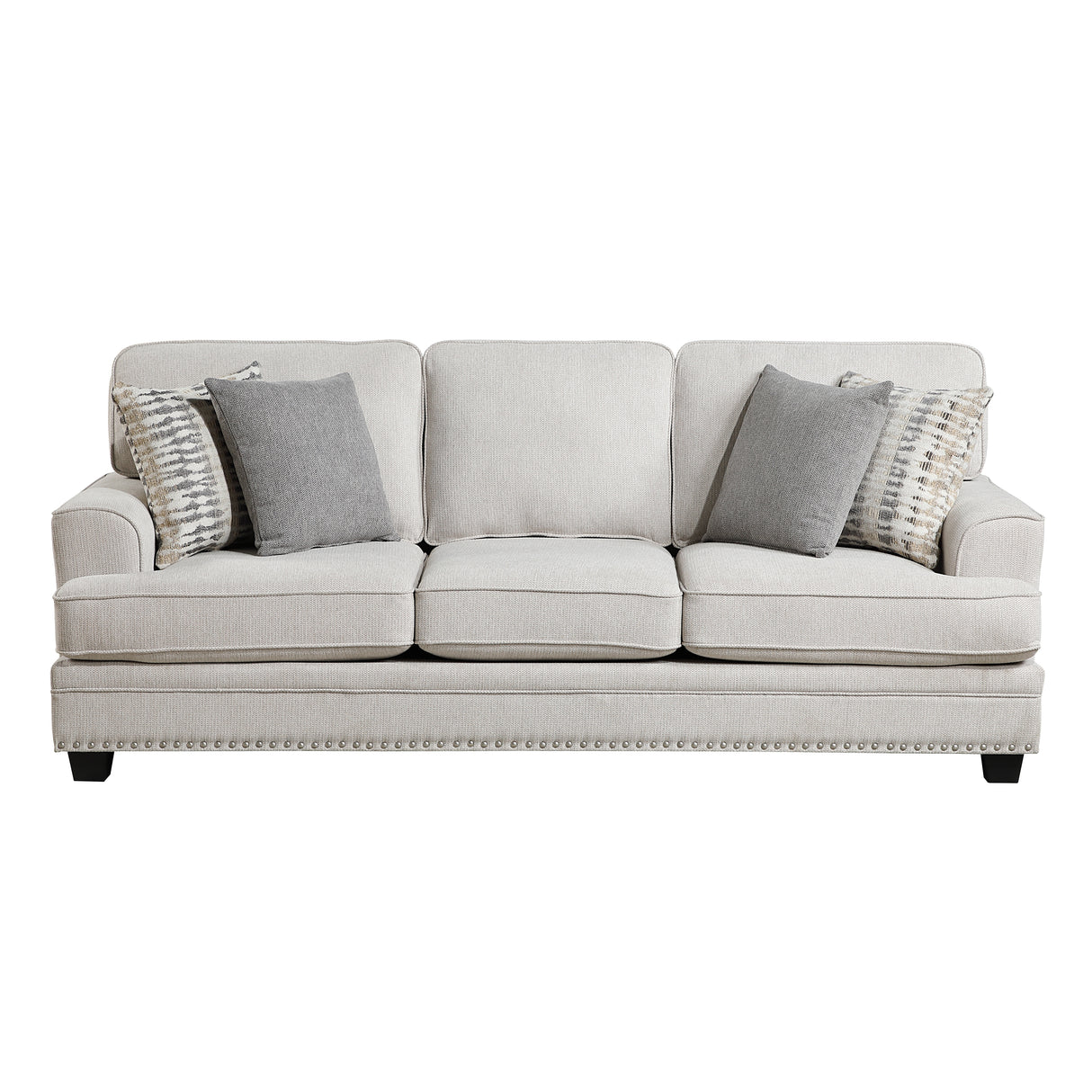 Rhett Beige 3-Piece Reversible Sectional with Pull-out Bed and Hidden Storage from Homelegance - Luna Furniture