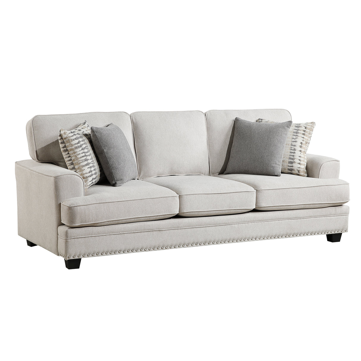 Rhett Beige 3-Piece Reversible Sectional with Pull-out Bed and Hidden Storage from Homelegance - Luna Furniture