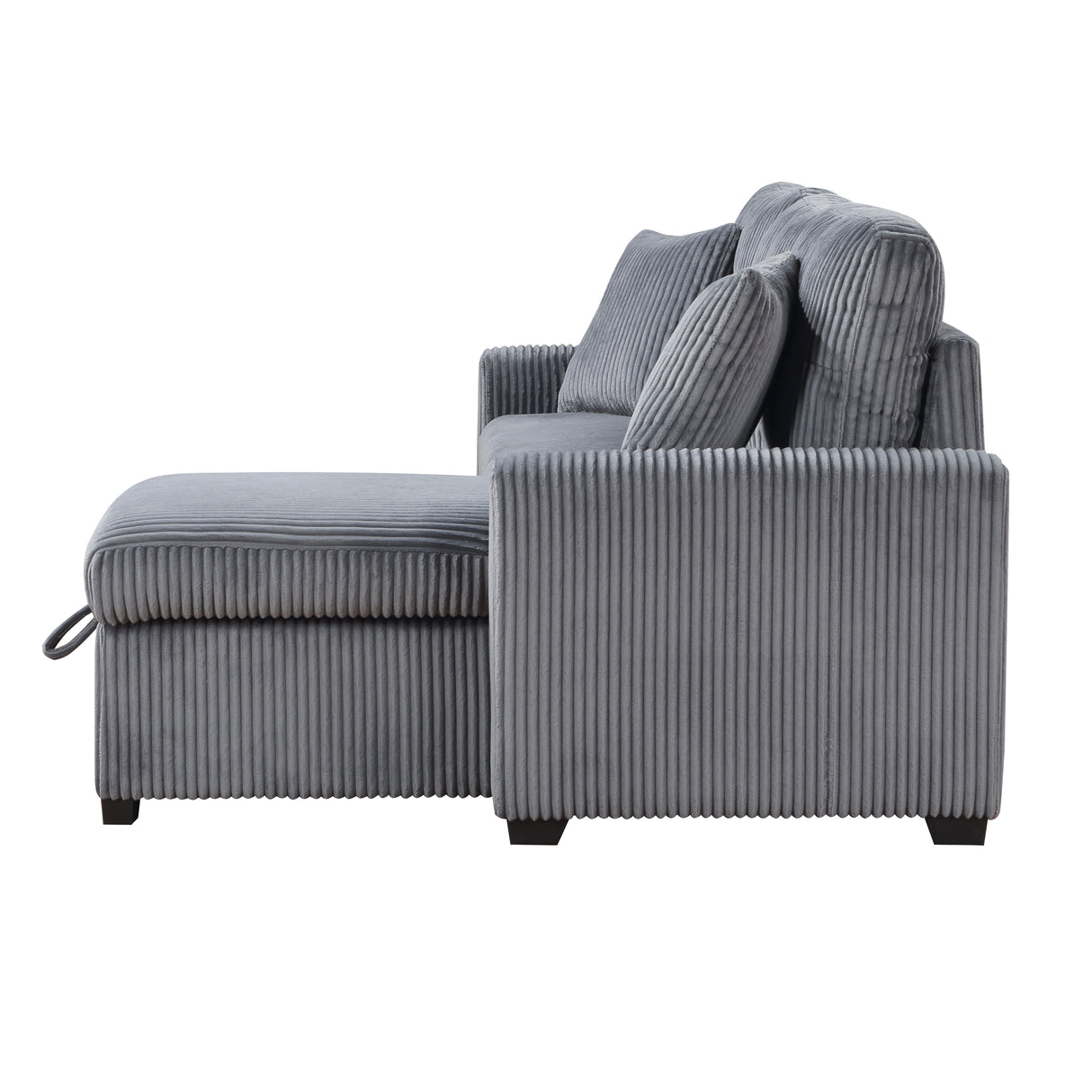 Rhett Beige 3-Piece Reversible Sectional with Pull-out Bed and Hidden Storage from Homelegance - Luna Furniture