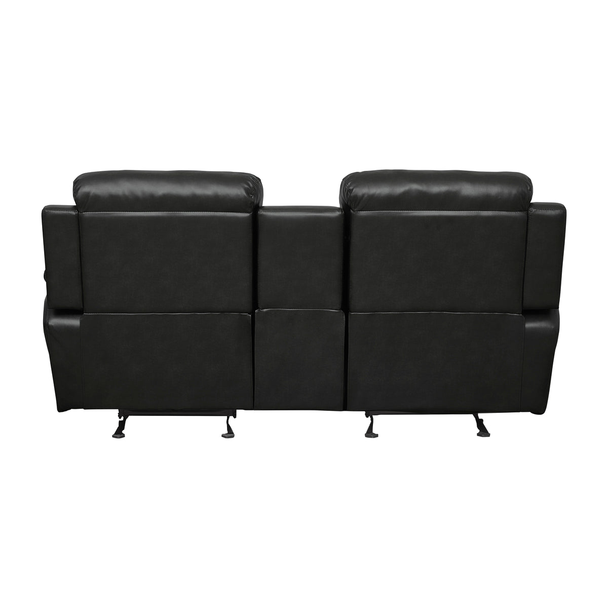 Marille Brown Bonded Leather Reclining Chair from Homelegance - Luna Furniture