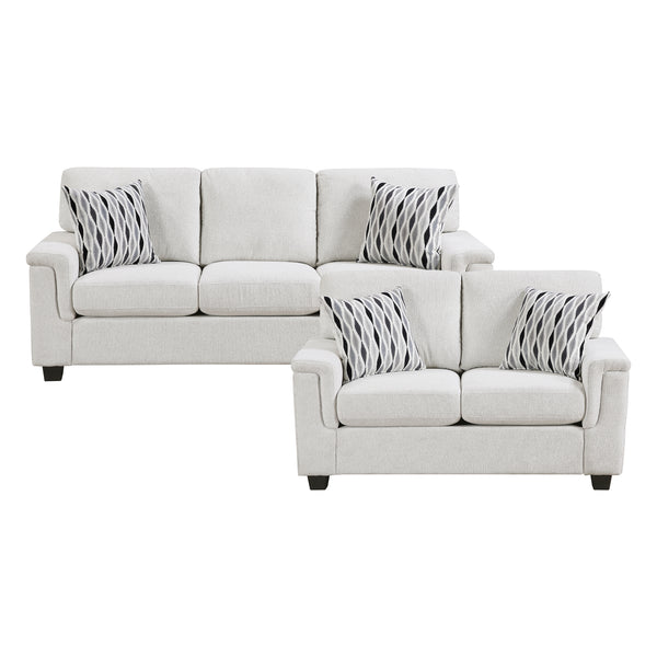 Chelsea Beige 2-Piece Living Room Set