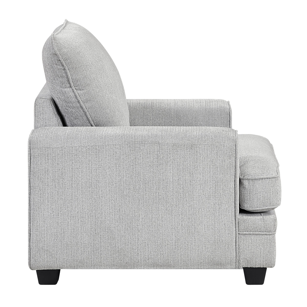 Sarah Stone Gray 2-Piece Living Room Set from Homelegance - Luna Furniture