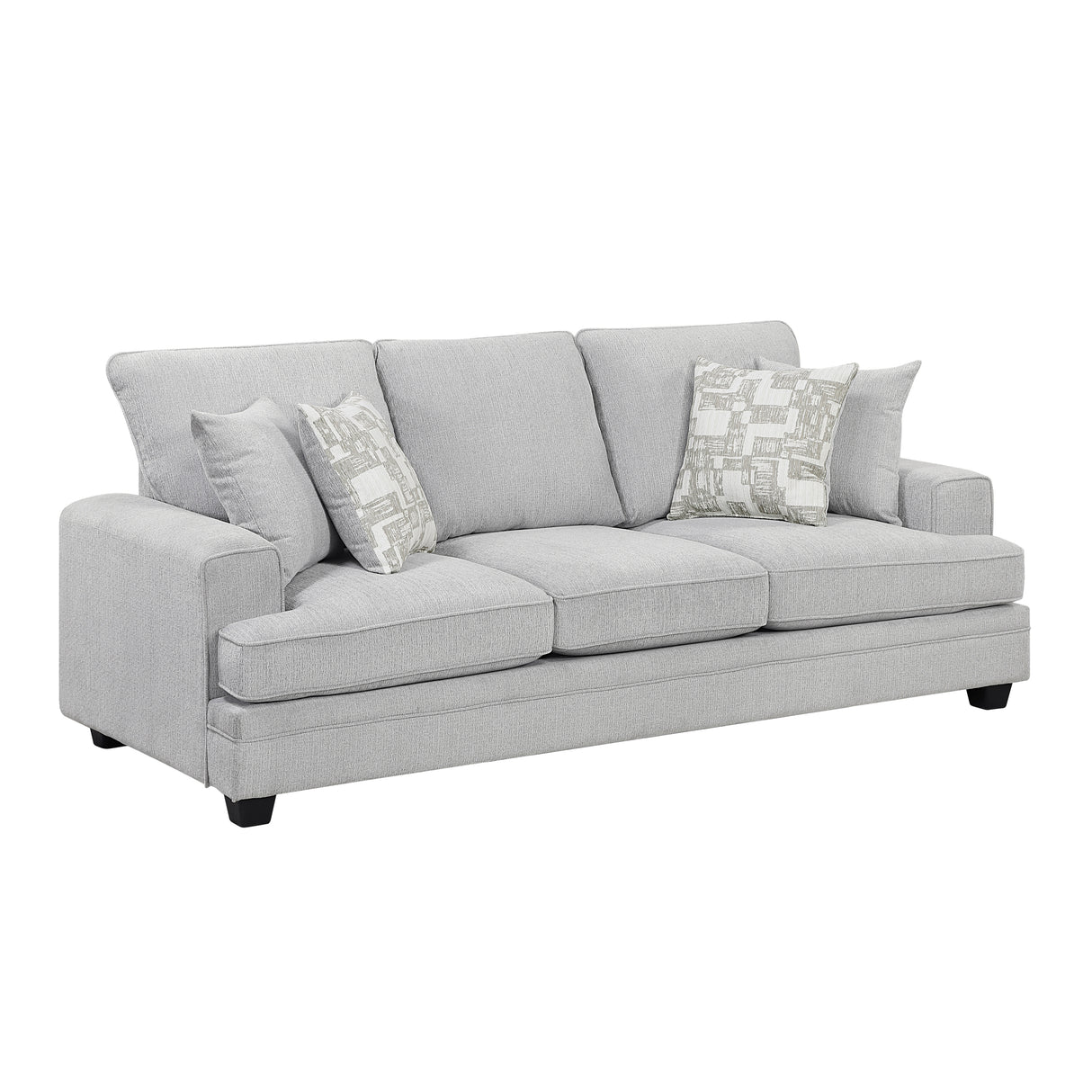 Sarah Stone Gray Living Room Set from Homelegance - Luna Furniture