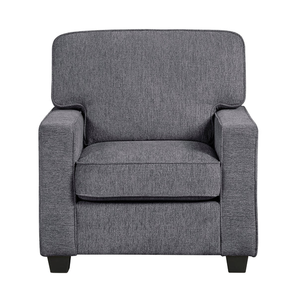 Frances Dark Gray Chair