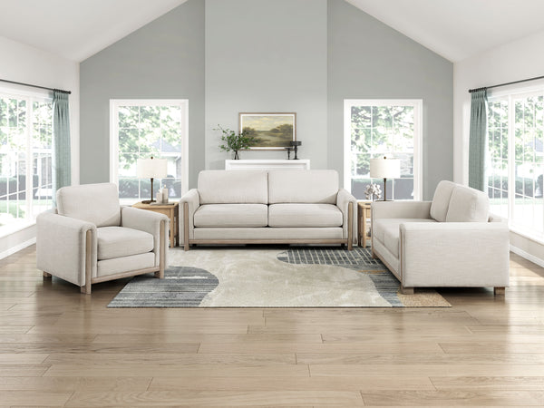 Echo Beige 3-Piece Living Room Set