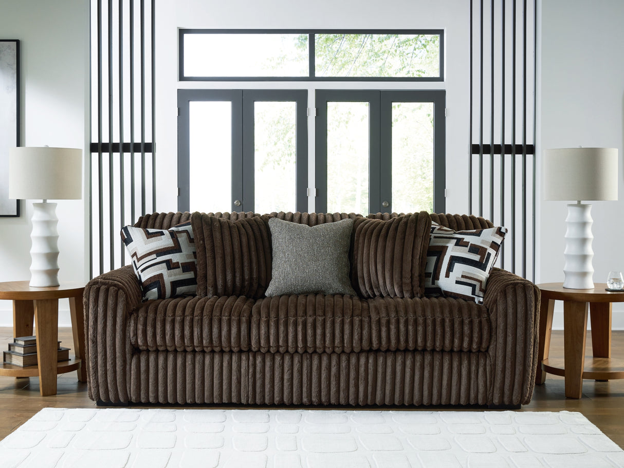Midnight-Madness Chocolate Living Room Set from Ashley Furniture - Luna Furniture