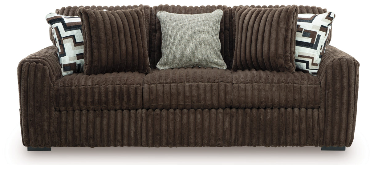 Midnight-Madness Chocolate Living Room Set from Ashley Furniture - Luna Furniture