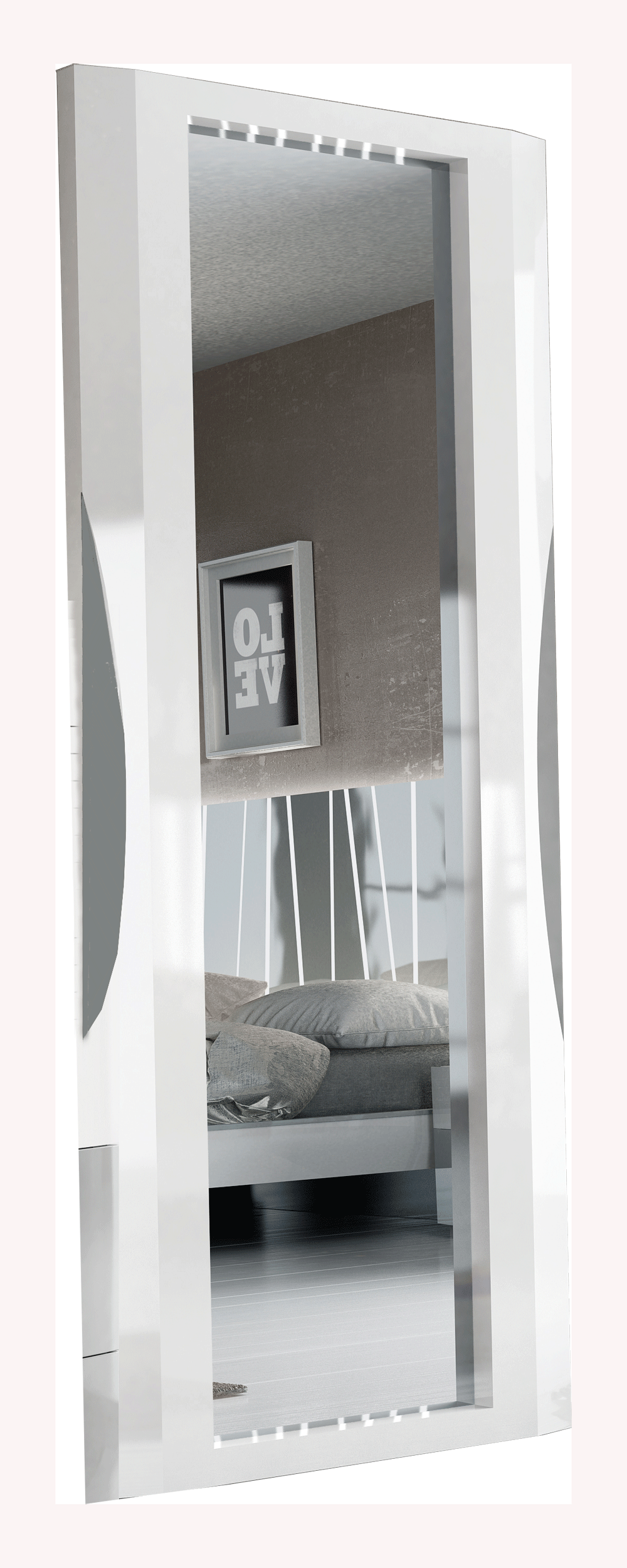 Ronda Floor Mirror from ESF Furniture - Luna Furniture