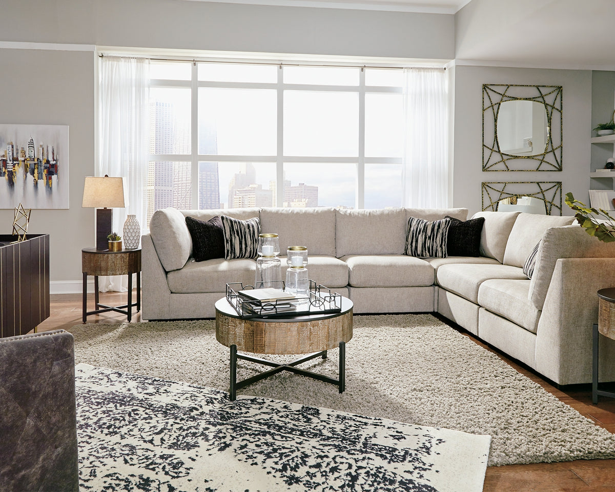 Kellway Bisque 6-Piece Modular Sectional from Ashley - Luna Furniture