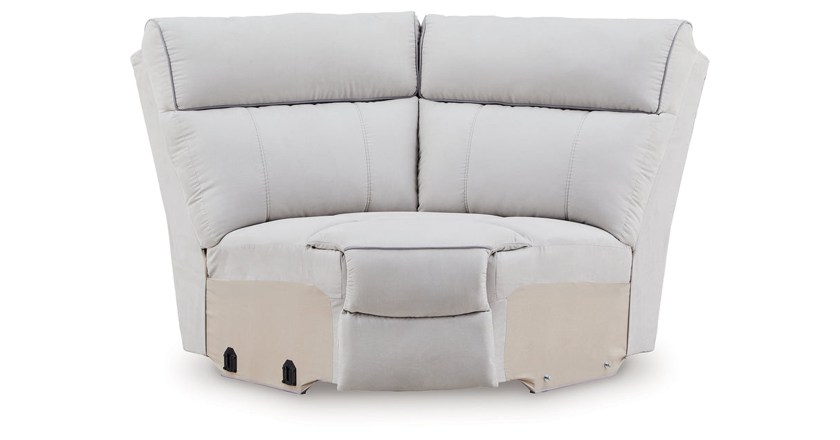 Social Pointe Pearl/Ash Wedge from Ashley - Luna Furniture