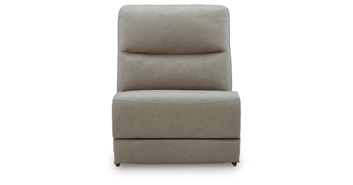 Narwhal Place Pebble Armless Chair from Ashley Furniture - Luna Furniture