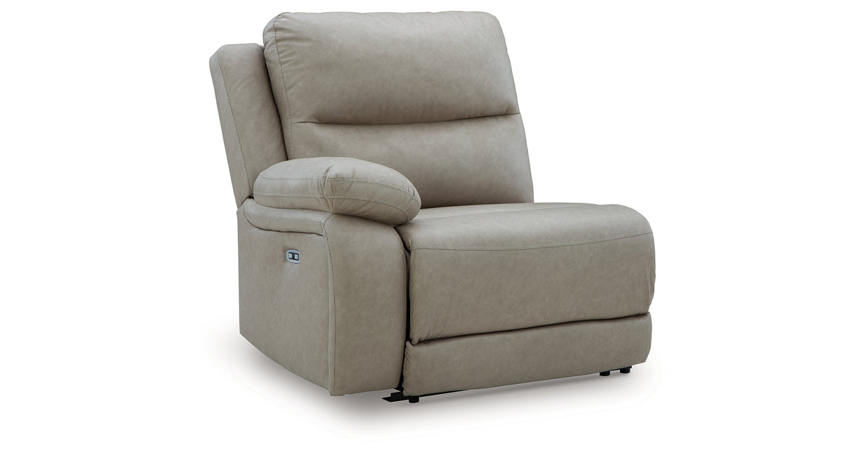 Narwhal Place Pebble Left-Arm Facing Power Recliner from Ashley Furniture - Luna Furniture