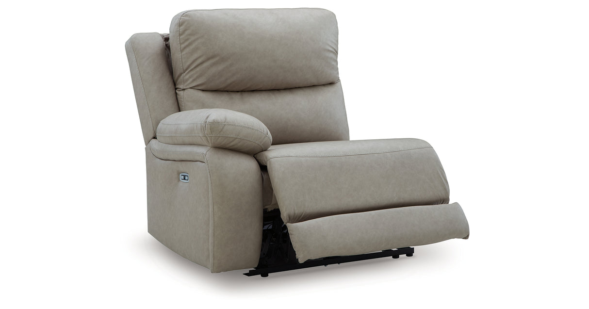 Narwhal Place Pebble Left-Arm Facing Power Recliner from Ashley Furniture - Luna Furniture