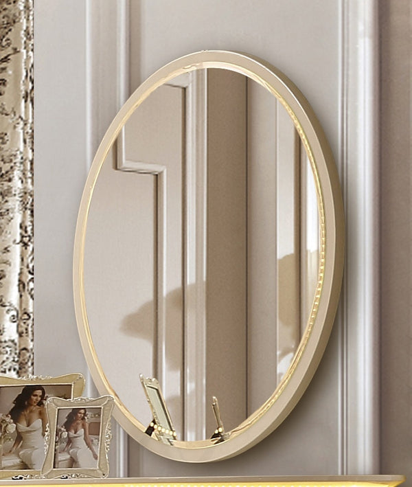 HD-9935 White Gloss Mirror